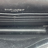 サンローラン SAINT LAURENT カサンドラ エンベロープ チェーンウォレット 393953 ブラック シルバー金具 グレインカーフ レディース ショルダーバッグ