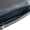 サンローラン SAINT LAURENT カサンドラ エンベロープ チェーンウォレット 393953 ブラック シルバー金具 グレインカーフ レディース ショルダーバッグ