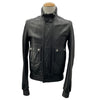 ディオールオム DIOR HOMME レザーシングルライダーズジャケット 8H3540980003 ブラック レザー メンズ ライダースジャケット