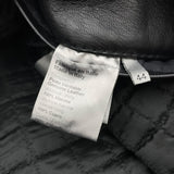 ディオールオム DIOR HOMME レザーシングルライダーズジャケット 8H3540980003 ブラック レザー メンズ ライダースジャケット