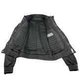 ディオールオム DIOR HOMME レザーシングルライダーズジャケット 8H3540980003 ブラック レザー メンズ ライダースジャケット