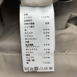 エルメス HERMES レザー切替ナイロンフーデッドコート ベージュ ナイロン/レザー メンズ ミリタリーコート