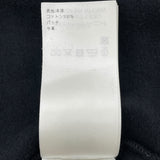 ルイ・ヴィトン LOUIS VUITTON ×NIGO ジップアップフーディ HTY70W ブラック コットン メンズ パーカー