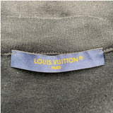 ルイ・ヴィトン LOUIS VUITTON ×NIGO ジップアップフーディ HTY70W ブラック コットン メンズ パーカー