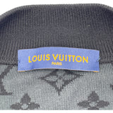 ルイ・ヴィトン LOUIS VUITTON モノグラムグラフィットニットブルゾン HNN22W ブラック コットン メンズ ブルゾン