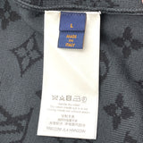 ルイ・ヴィトン LOUIS VUITTON モノグラムグラフィットニットブルゾン HNN22W ブラック コットン メンズ ブルゾン