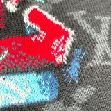 ルイ・ヴィトン LOUIS VUITTON モノグラムグラフィットニットブルゾン HNN22W ブラック コットン メンズ ブルゾン