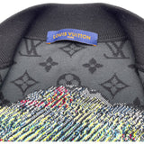 ルイ・ヴィトン LOUIS VUITTON モノグラムグラフィットニットブルゾン HNN22W ブラック コットン メンズ ブルゾン