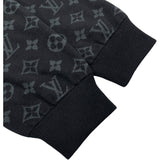ルイ・ヴィトン LOUIS VUITTON モノグラムグラフィットニットブルゾン HNN22W ブラック コットン メンズ ブルゾン