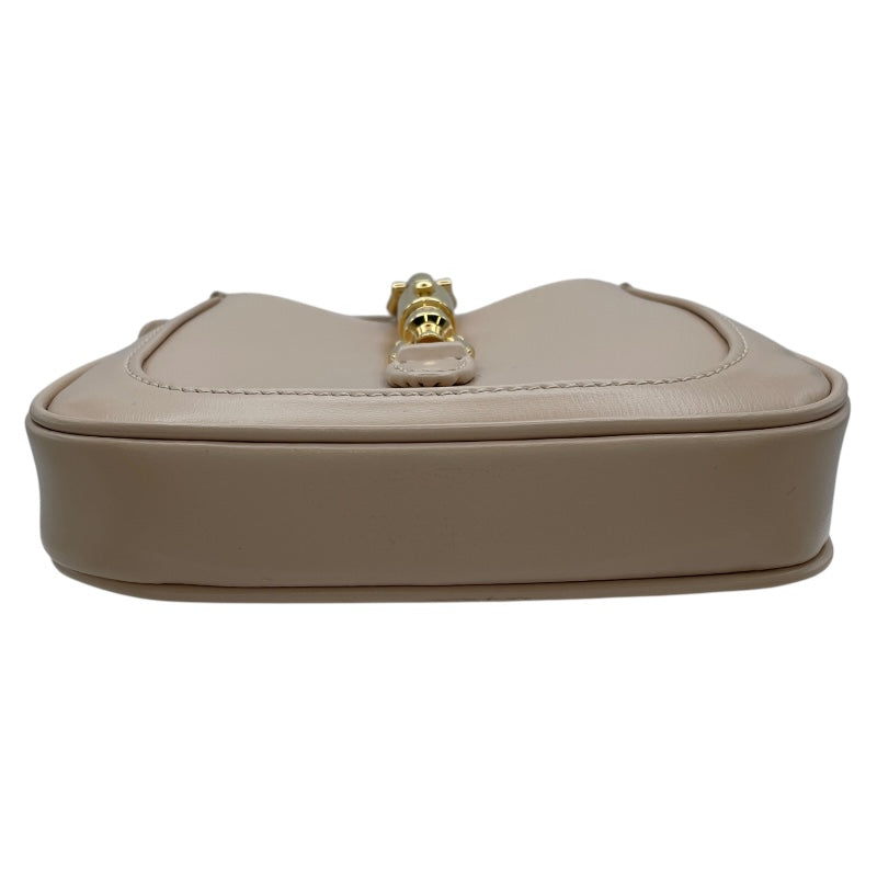 グッチ GUCCI ジャッキー1961ナノバッグ 760249 ベージュ レザー レディース ショルダーバッグ グッチ GUCCI ジャッキー1961ナノバッグ 760249 ベージュ レザー