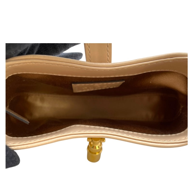 グッチ GUCCI ジャッキー1961ナノバッグ 760249 ベージュ レザー