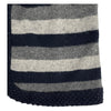 シャネル CHANEL ボーダーカシミヤニットカーディガン P27618 グレー カシミヤ レディース カーディガン