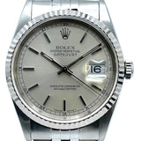ロレックス ROLEX デイトジャスト 16234 シルバー WG/SS 自動巻き メンズ 腕時計