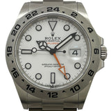 ロレックス ROLEX エクスプローラー2 226570 ホワイト SS 自動巻き メンズ 腕時計