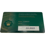 ロレックス ROLEX ヨットマスター40 126622 ブルー Pt/SS 自動巻き メンズ 腕時計