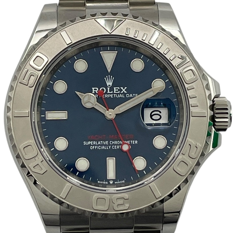 ロレックス ROLEX ヨットマスター 40 126622 ブルー ステンレススチール 自動巻き メンズ 腕時計 ロレックス ROLEX ヨットマスター40 126622 ブルー Pt/SS 自動巻き