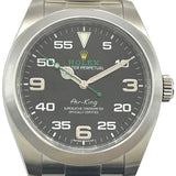 ロレックス ROLEX エアキング 116900 ブラック SS 自動巻き メンズ 腕時計