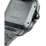 カルティエ Cartier サントス ドゥ カルティエ LM WSSA0062 グリーン SS 自動巻き メンズ 腕時計