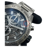 タグ・ホイヤー TAG HEUER カレラ キャリバーホイヤー01 クロノグラフ グレーファントム CAR2A8A.BF0707 グレー チタン 自動巻き メンズ 腕時計