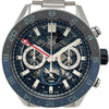 タグ・ホイヤー TAG HEUER カレラ キャリバーホイヤー02 クロノグラフ GMT CBG2A1Z.BA0658 ブラック SS 自動巻き メンズ 腕時計