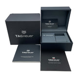 タグ・ホイヤー TAG HEUER カレラ キャリバーホイヤー02 クロノグラフ GMT CBG2A1Z.BA0658 ブラック SS 自動巻き メンズ 腕時計