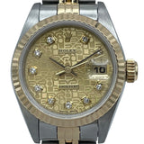 ロレックス ROLEX デイトジャスト ホリコン 69173G ゴールド K18/SS レディース 腕時計