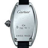 カルティエ Cartier ミニトノーラニエールダイヤ WJ2002WG シルバー K18WG レディース 腕時計