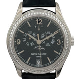 パテック・フィリップ PATEK PHILIPPE コンプリケーション アニュアルカレンダー ムーンフェイズ 5147G-001 ブラック K18WG メンズ 腕時計