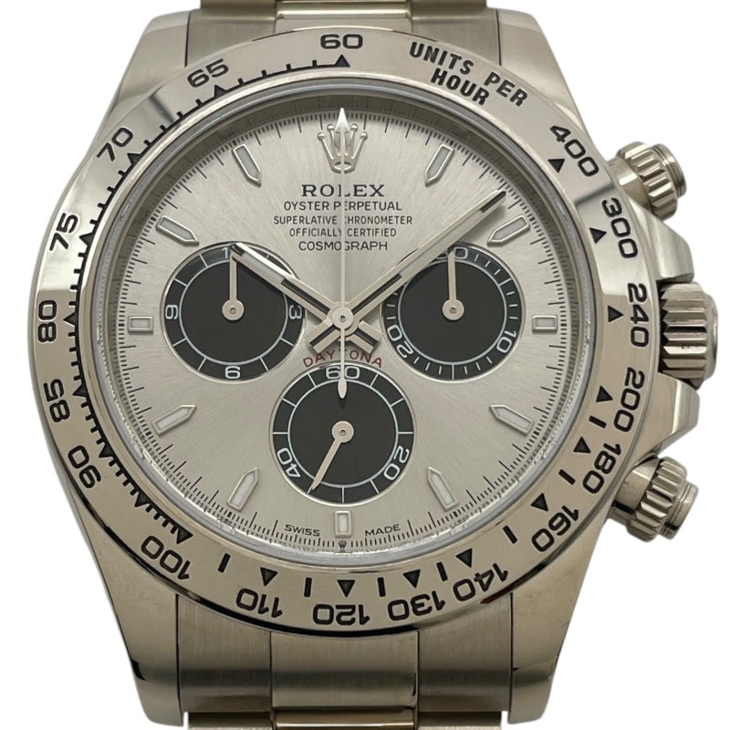 バーベルラック スチール製 シルバー ロレックス ROLEX デイトナ スチール/ブラック 126509 シルバー K18WG