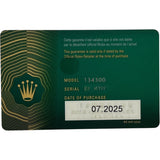 ロレックス ROLEX オイスターパーペチュアル 41 134300 ベージュ SS 自動巻き メンズ 腕時計