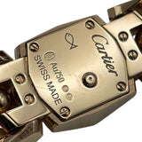 カルティエ Cartier クラッシュ アン リミテッド ウォッチ スモールモデル WGMB0003 ベージュ K18PG クオーツ レディース 腕時計