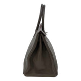 エルメス HERMES バーキン35 □Q刻印 トープ SV金具 トリヨン レディース ハンドバッグ