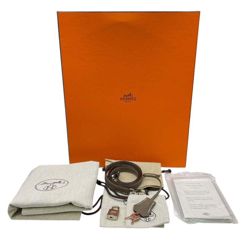 エルメス HERMES ケリー32　内縫い D刻 エトゥープ SV金具 トゴ レディース ショルダーバッグ エルメス HERMES ケリー32 内縫い D刻 エトゥープ SV金具 トゴ