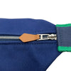 エルメス HERMES ブリッドアブラックPM ネイビー SV金具 トワル レディース ポーチ