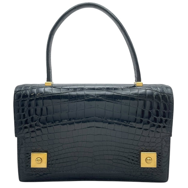 エルメス HERMES ピアノ 〇V刻 ブラック GD金具 ニロティカス