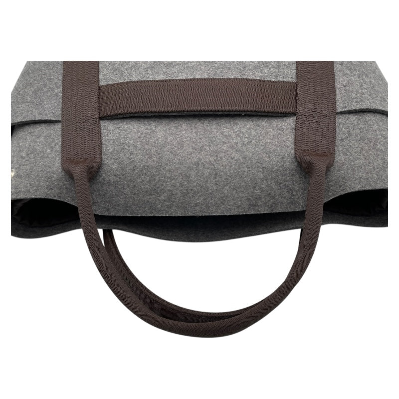 エルメス HERMES サックドパンサージュ グルーム U刻 グレー SV金具