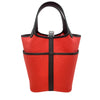 エルメス HERMES ピコタンロックPM カーゴ B刻 ルージュセリエxローズテキサス SV金具 トワルゴエラン/スイフト レディース ハンドバッグ