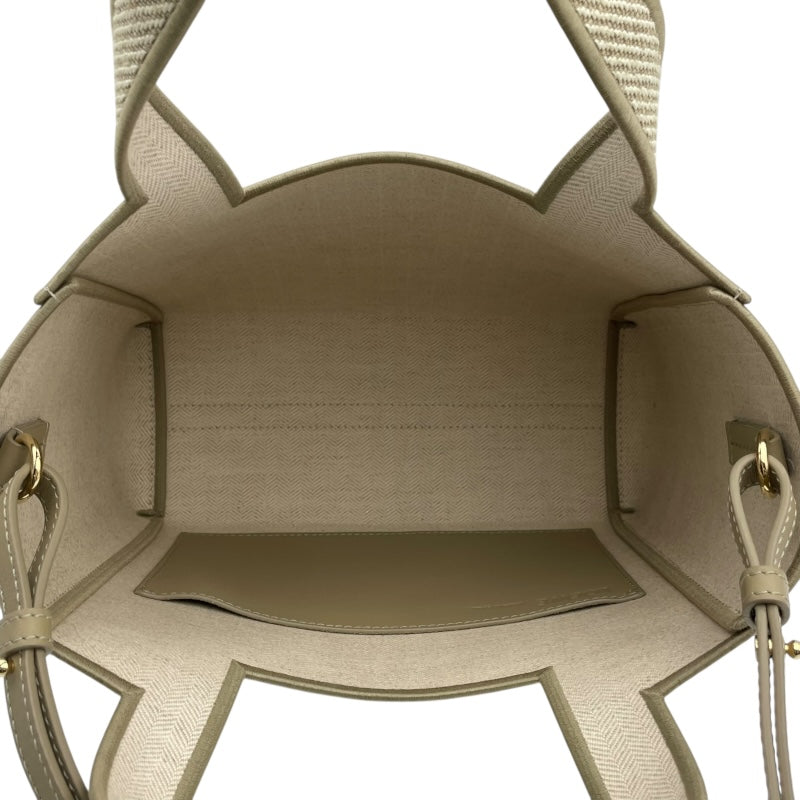 ロエベ LOEWE ロエベ フォント トート スモール ベージュ SV金具