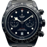 チューダー/チュードル TUDOR ブラックベイ クロノダーク 世界1181本限定 793600DK ブラック SS 自動巻き メンズ 腕時計