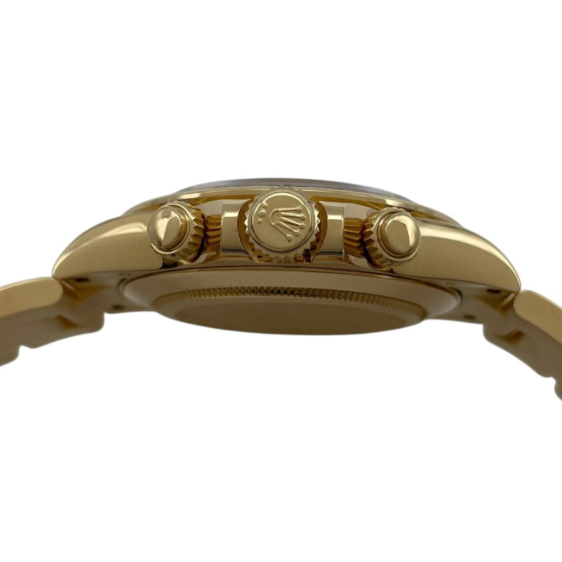 ロレックス ROLEX デイトナ 116508 グリーン K18YG 自動巻き メンズ