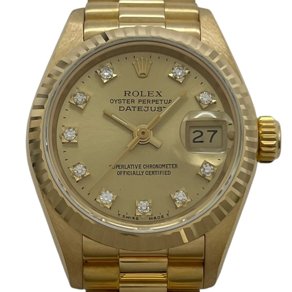 ロレックス ROLEX デイトジャスト 69178G ゴールド K18YG 自動巻き
