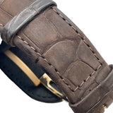 グラスフュッテ・オリジナル GLASHUTTE ORIGINAL セネタ クロノメーター レギュレーター 1-58-04-05-50 アイボリー K18PG 手巻き メンズ 腕時計