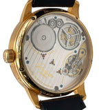 グラスフュッテ・オリジナル GLASHUTTE ORIGINAL セネタ クロノメーター レギュレーター 1-58-04-05-50 アイボリー K18PG 手巻き メンズ 腕時計