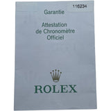 ロレックス ROLEX デイトジャスト 36 116234 ブラック WG/SS 自動巻き メンズ 腕時計
