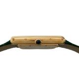 カルティエ Cartier タンクルイカルティエマニュアルデイト W1560002 ブラウン K18PG 手巻き メンズ 腕時計