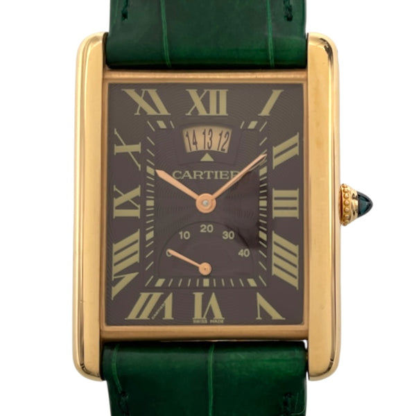カルティエ Cartier タンクルイカルティエマニュアルデイト W1560002
