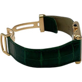 カルティエ Cartier タンクルイカルティエマニュアルデイト W1560002 ブラウン K18PG 手巻き メンズ 腕時計