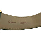 カルティエ Cartier タンクルイカルティエマニュアルデイト W1560002 ブラウン K18PG 手巻き メンズ 腕時計