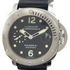 パネライ PANERAI ルミノール サブマーシブル PAM00024 ブラック SS/ラバーベルト（社外品） 自動巻き メンズ 腕時計