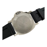パネライ PANERAI ルミノール サブマーシブル PAM00024 ブラック SS/ラバーベルト（社外品） 自動巻き メンズ 腕時計